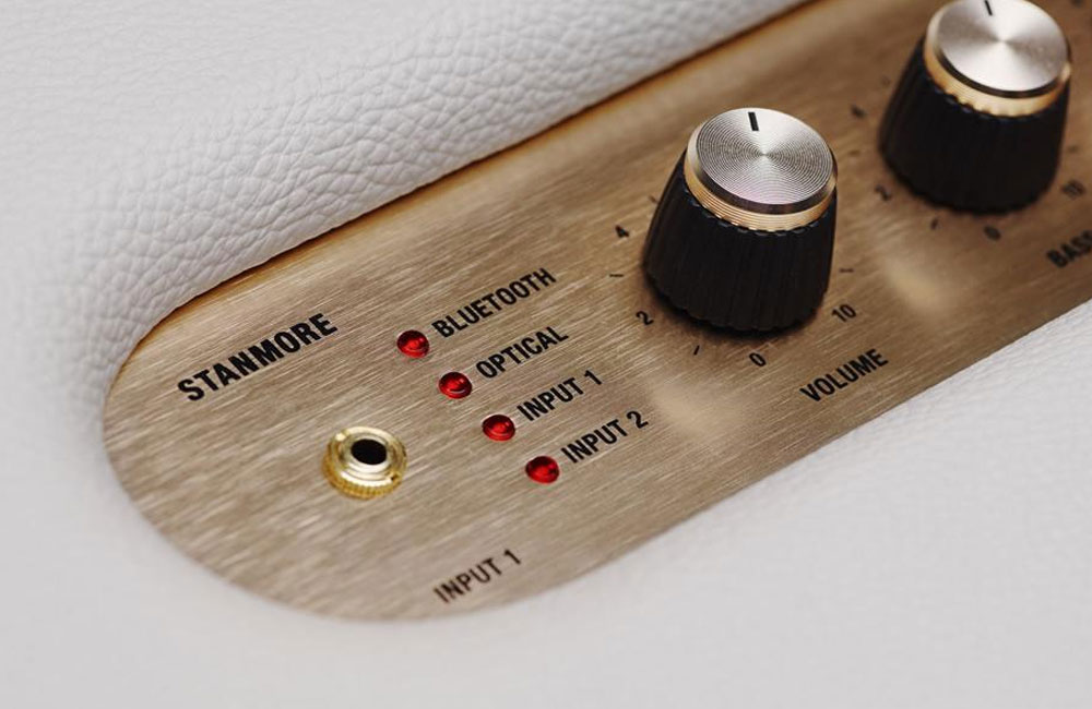 Marshall-Stanmore-Bluetooth-Lautsprecher-Detail