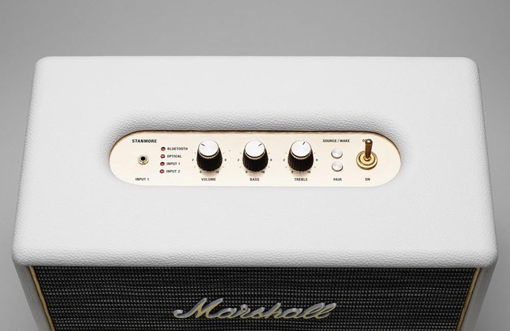 Marshall-Stanmore-Bluetooth-Lautsprecher-Top-View