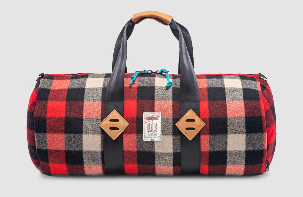 Topo-Designs-X-Woolrich-Duffel-Bag