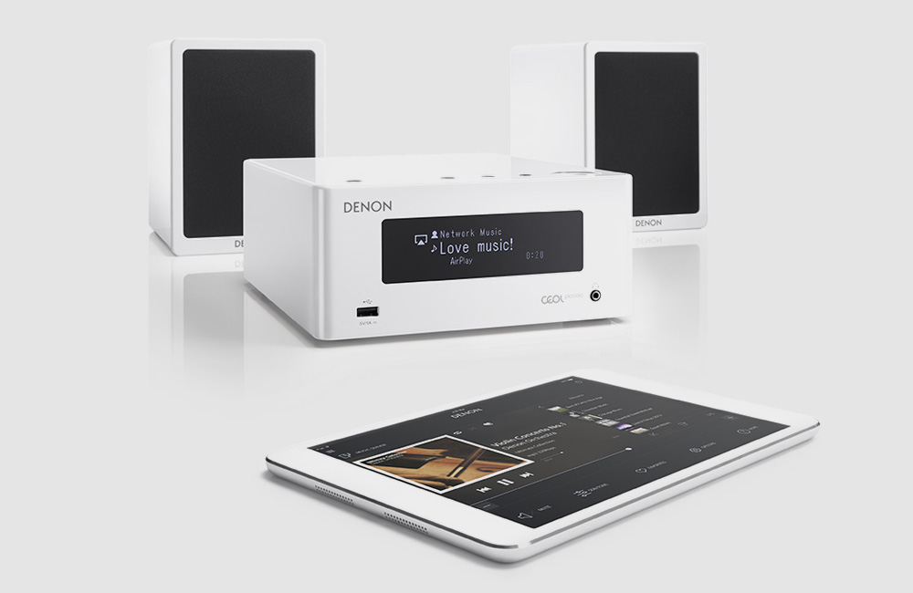 Denon-CEOL-N4-Kompakt-Streaming-Musiksystem-Bluetooth-AirPlay-Stereo-Weiss